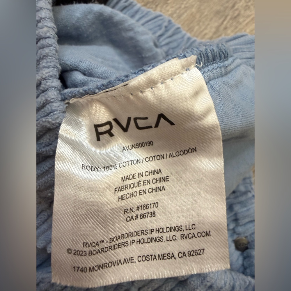 Rvca Womens Daylight Short, Blue XS - Picture 11 of 12